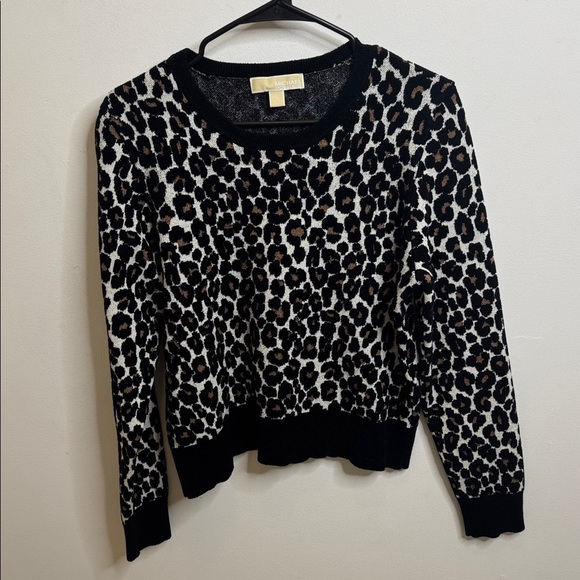 MICHAEL Michael Kors Tops - Leopard Print Michael Kors Sweater
